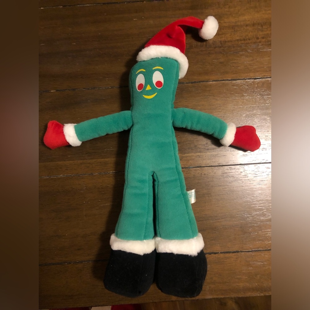 Gumby Christmas Plush 
14”Tall